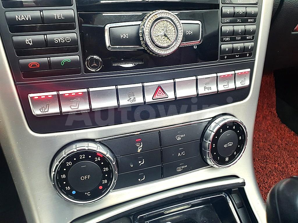 2012 MERCEDES BENZ  SLK CLASS SLK200 BLU-FIFI SEA R172 - 13