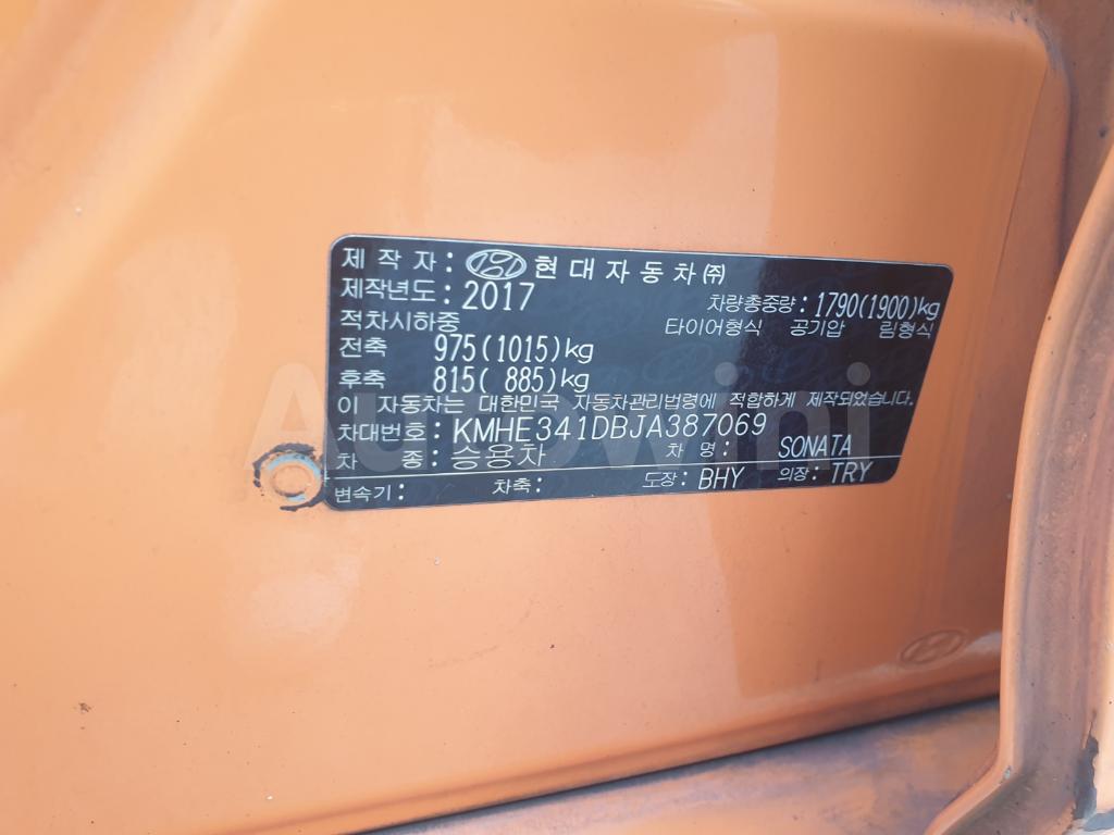 2018 HYUNDAI LF SONATA TAXI/COOL,POWER SEAT/REAL MILE - 37