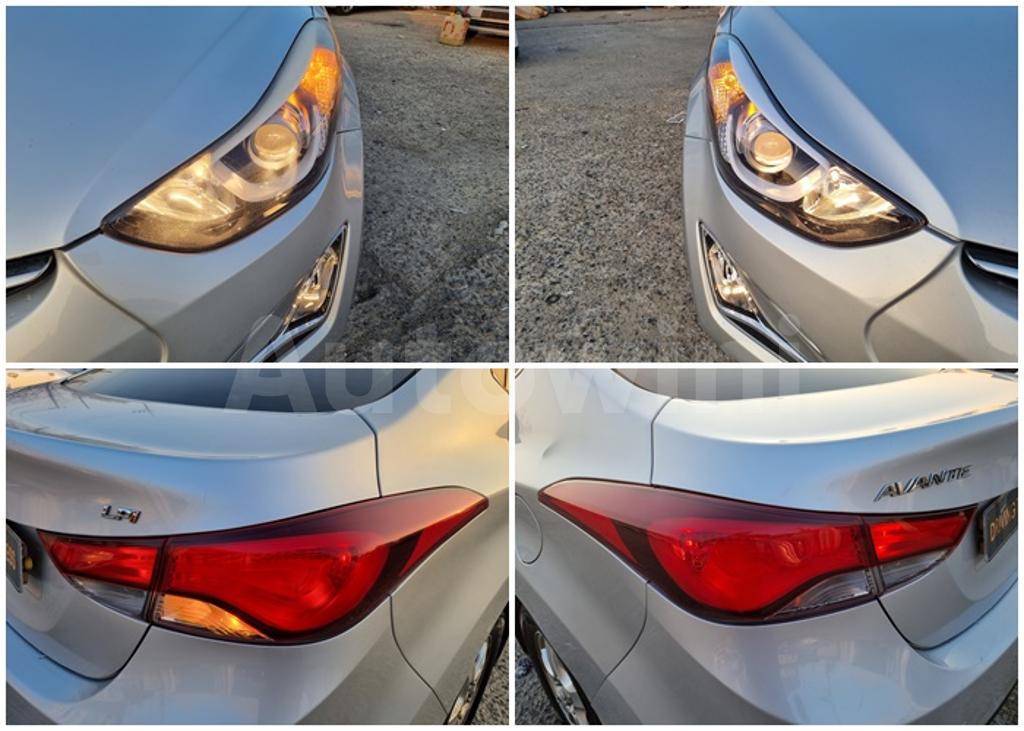 2015 HYUNDAI  AVANTE ELANTRA LPG REAR-CAM 15R NO ACCIDENT - 10