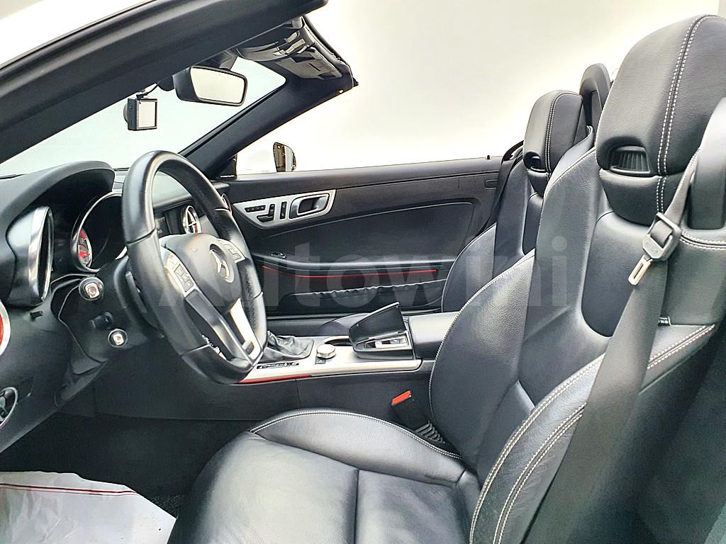 2015 MERCEDES BENZ  SLK CLASS SLK200 BLU-FIFI SEA R172 - 9
