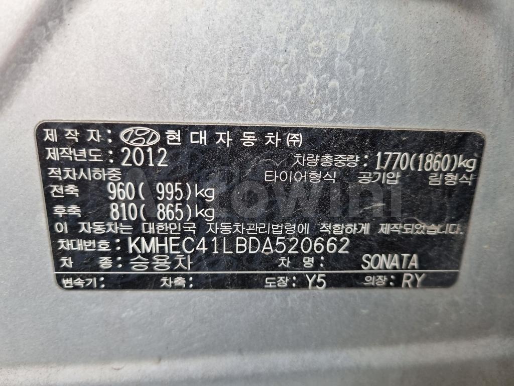 2013 HYUNDAI YF SONATA LPG AT - 55