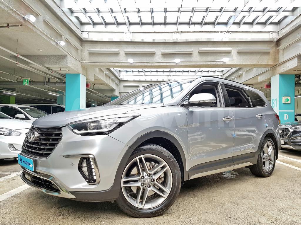 KMHSR81XBJU291611 2018 HYUNDAI  MAXCRUZ NO-ACCIDENT-7S(19R+S-KEY+GPS-0