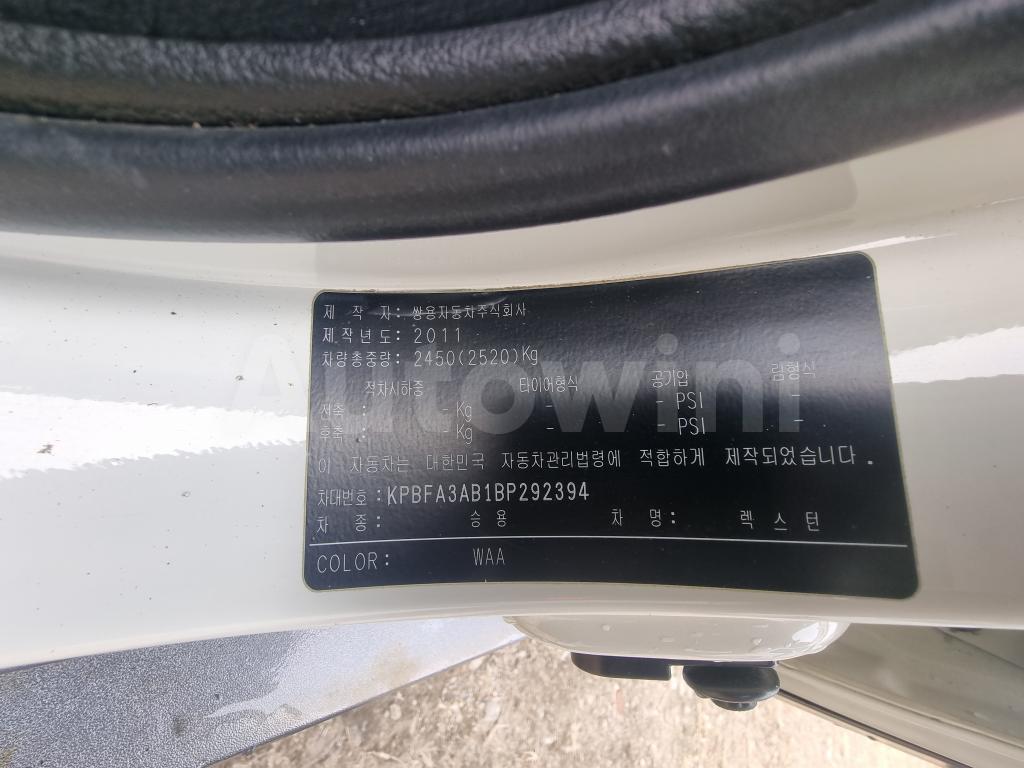 2011 SSANGYONG SUPER REXTON 4WD*M-SEAT, F-SENSOR, SUNROOF - 38