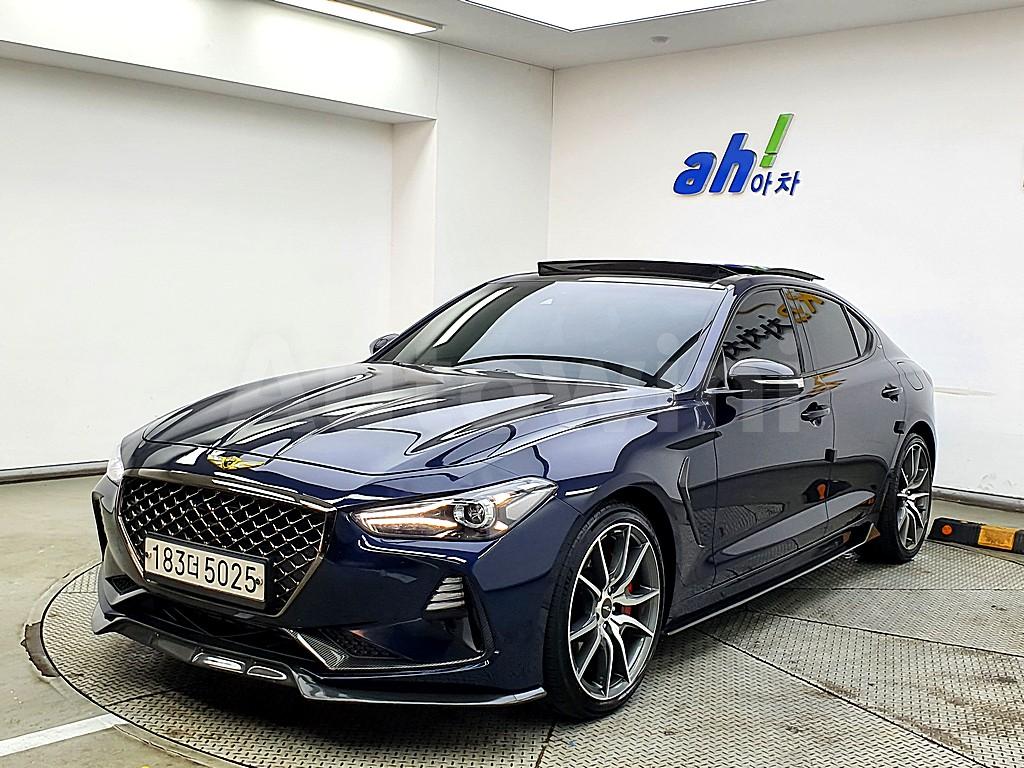 KMTG341ABLU059094 2020 GENESIS G70 2.0T 2WD SPORT PACKAGE-0