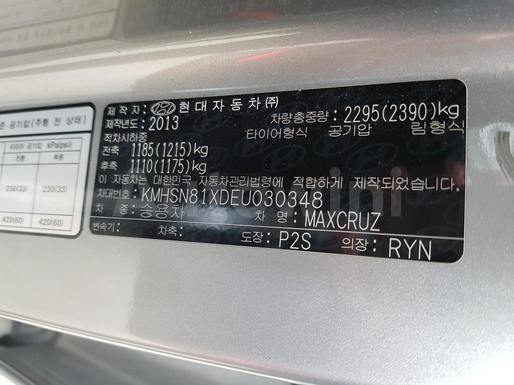 2014 HYUNDAI MAXCRUZ 4WD-7S(19R+S*KEY+AND+AUTOTRUNK - 54