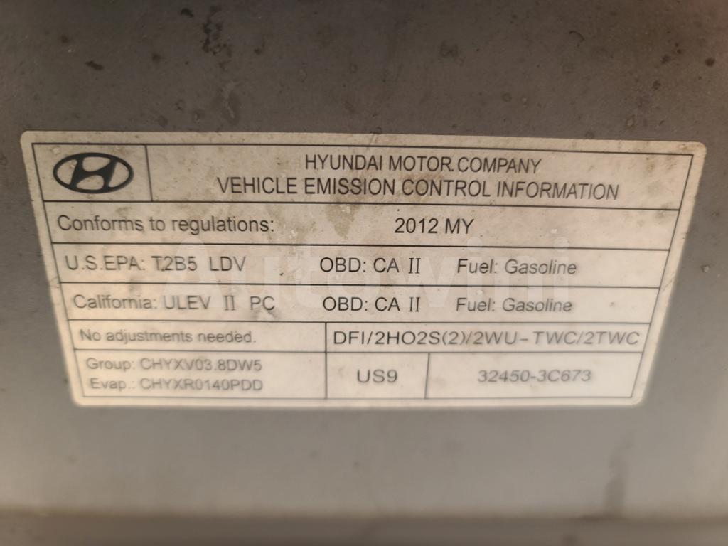 2012 HYUNDAI GENESIS SUNROOF, S-KEY, R-CAM - 15