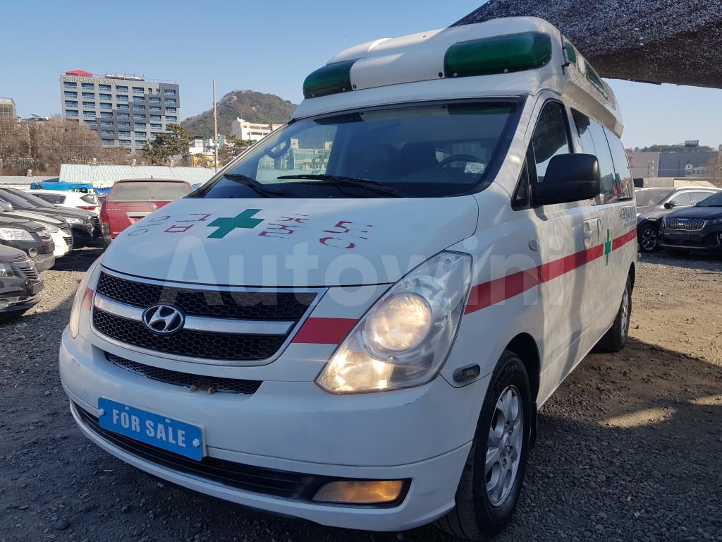 KRFEDBE2CAB001037   ?RE-CARVED VIN NUMBER  BUYERS NEED TO CHECK IF RE-CARVED VIN NUMBERS ARE ALLOWED IN THEIR COUNTRY TO AVOID CUSTOMS ISSUES BEFORE BOOKING. 2010 HYUNDAI GRAND STAREX H-1 VGT CVX A/T AMBULANCE-0