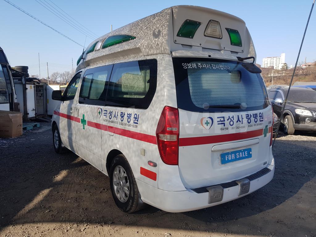 KRFEDBE2CAB001037   ?RE-CARVED VIN NUMBER  BUYERS NEED TO CHECK IF RE-CARVED VIN NUMBERS ARE ALLOWED IN THEIR COUNTRY TO AVOID CUSTOMS ISSUES BEFORE BOOKING. 2010 HYUNDAI GRAND STAREX H-1 VGT CVX A/T AMBULANCE-4