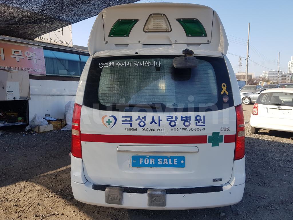 KRFEDBE2CAB001037   ?RE-CARVED VIN NUMBER  BUYERS NEED TO CHECK IF RE-CARVED VIN NUMBERS ARE ALLOWED IN THEIR COUNTRY TO AVOID CUSTOMS ISSUES BEFORE BOOKING. 2010 HYUNDAI GRAND STAREX H-1 VGT CVX A/T AMBULANCE-5
