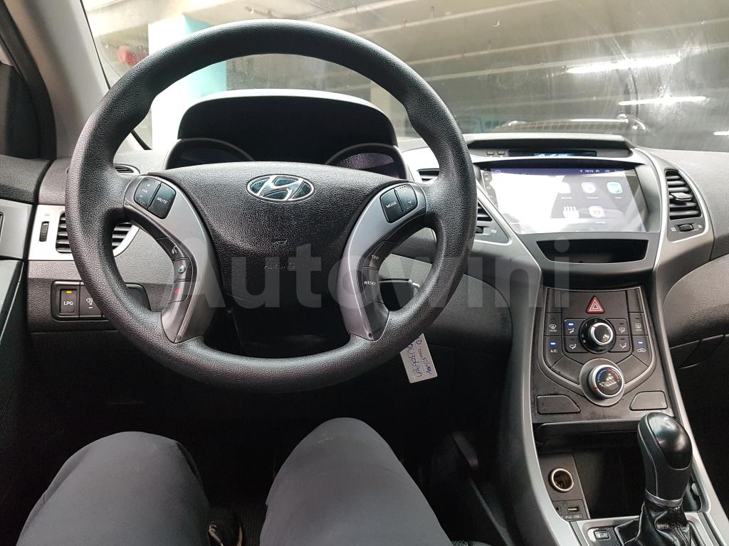 2015 HYUNDAI  AVANTE ELANTRA LPG(17R+ANDROID+LEATHER) - 10