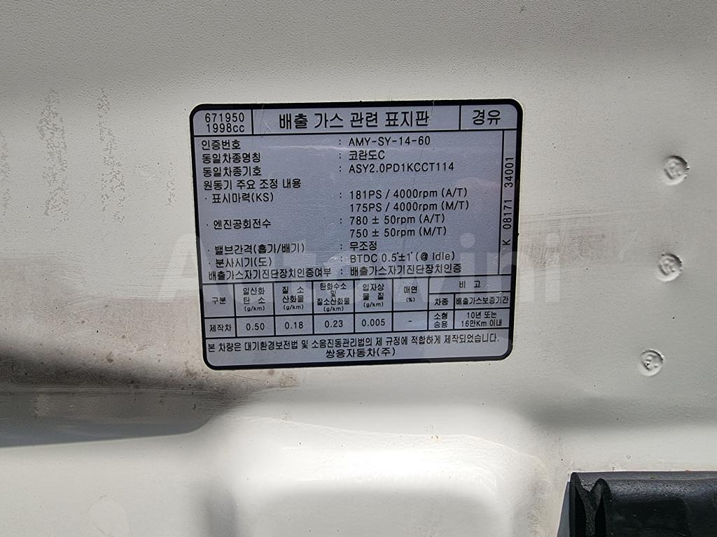 2013 SSANGYONG KORANDO C *ABS*SUNFOOR*NAVI*SMARTKEY* - 35
