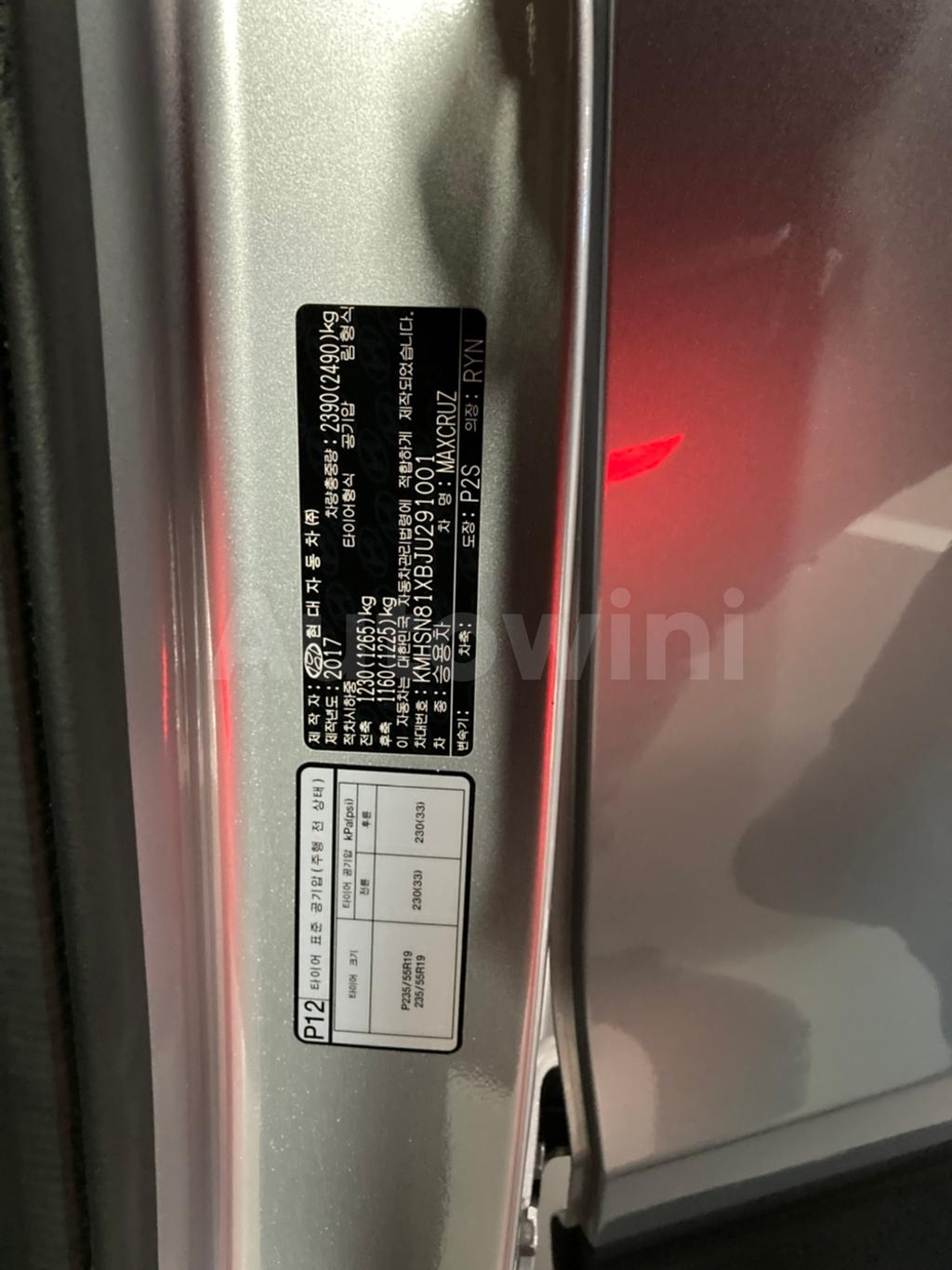 2018 HYUNDAI  MAXCRUZ VENT SEAT/S.KEY/NAVI/NO ACCIDE - 40