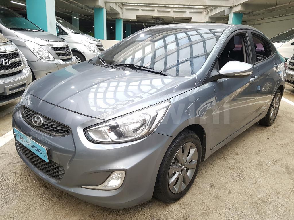 KMHCT41BEKU435747 2019 HYUNDAI ACCENT  GASOLINE(15R+ANDROID+LEATHER)-1