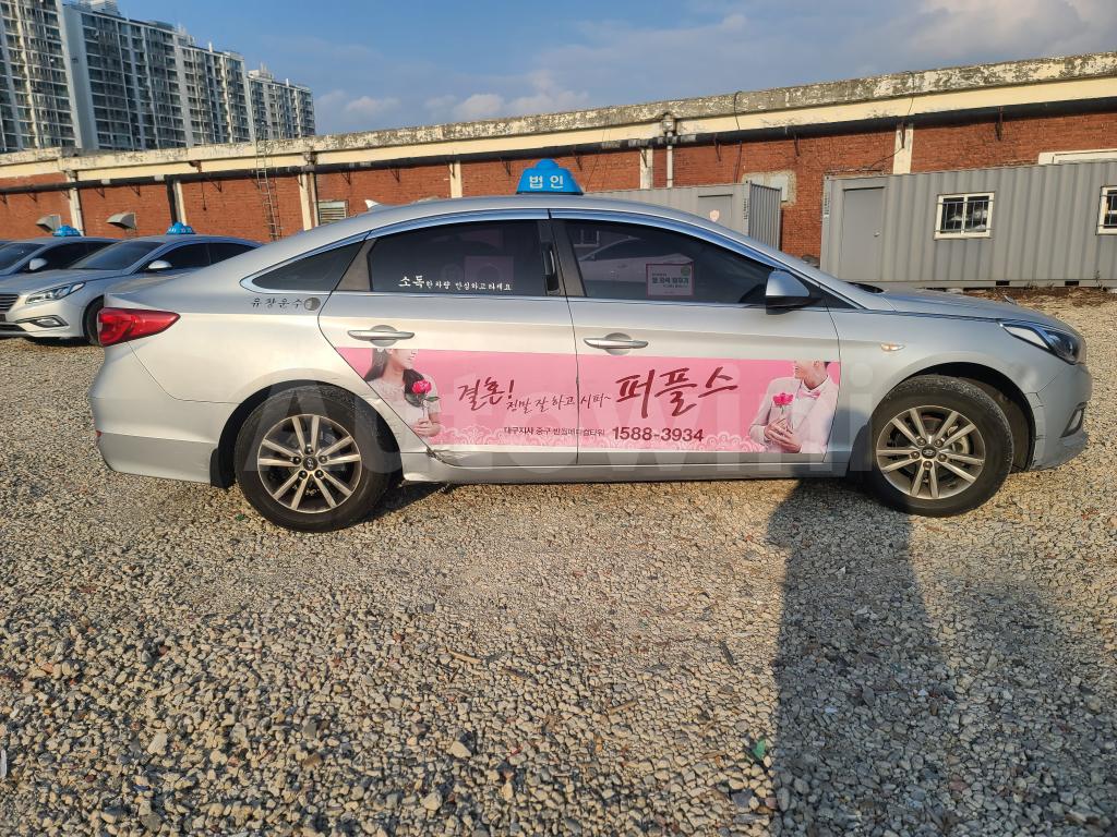 KMHE341DBJA463479 2018 HYUNDAI LF SONATA TAXI 18/18 REAL MILEAGE-5