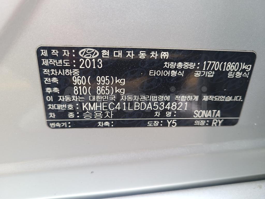 2013 HYUNDAI YF SONATA LPI PRIVATE TAXI AIRBA ABS - 39
