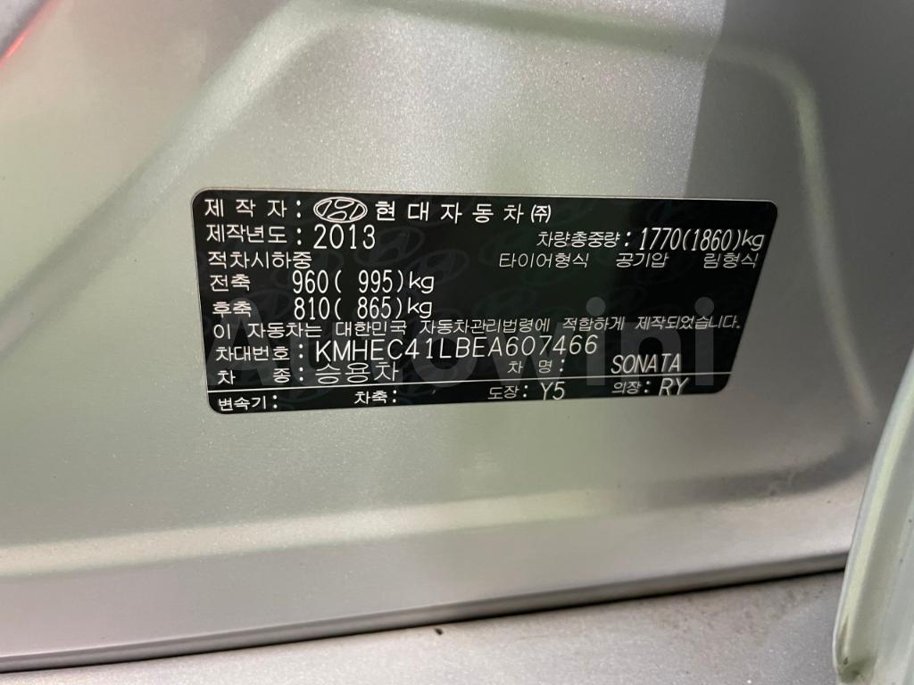 2014 HYUNDAI YF SONATA - LPG 2WD AT - 35
