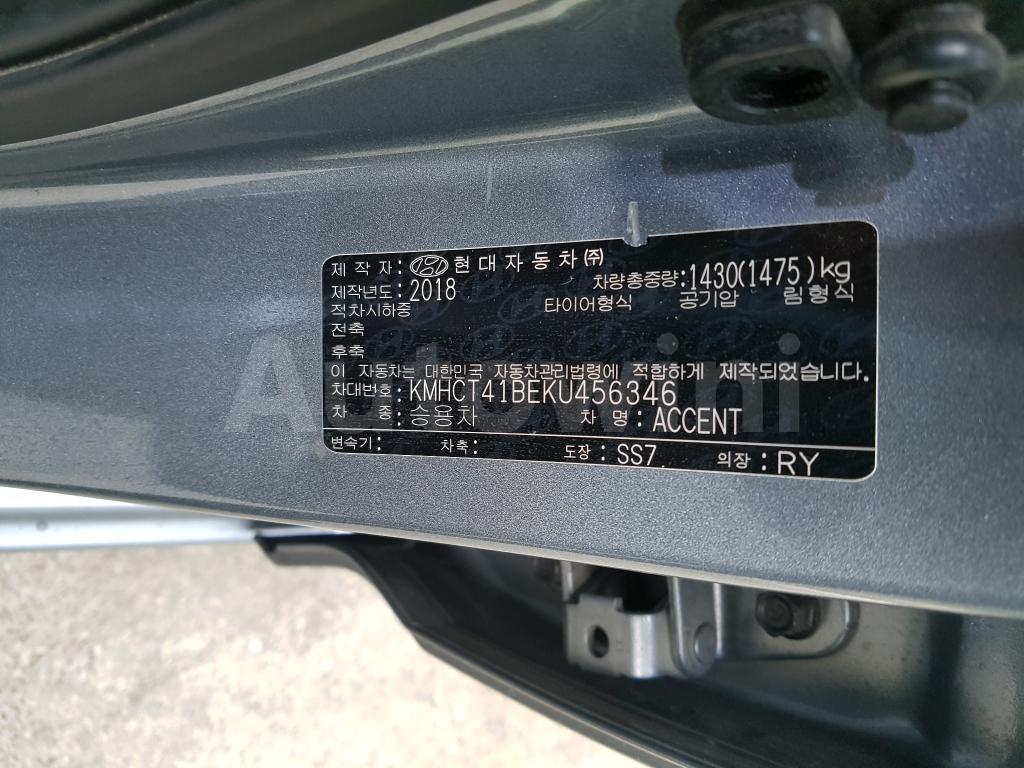 2019 HYUNDAI ACCENT  G(15R+SMART KEY+GPS+LEATHER) - 42