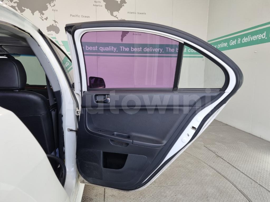 2010 MITSUBISHI LANCER ACCIDENT INSPECTION/SUNROOF - 35