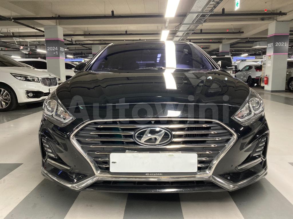KMHE241AGJA355924 2018 HYUNDAI SONATA RISE P.SUNROOF/S.KEY/NAVI/NO ACCIDE-1