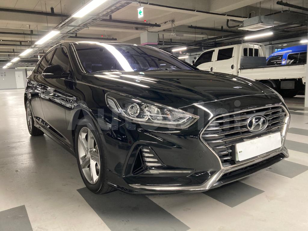 KMHE241AGJA355924 2018 HYUNDAI SONATA RISE P.SUNROOF/S.KEY/NAVI/NO ACCIDE-2