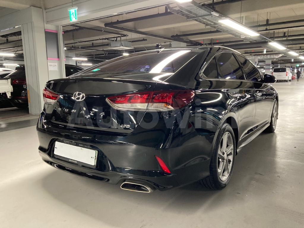 KMHE241AGJA355924 2018 HYUNDAI SONATA RISE P.SUNROOF/S.KEY/NAVI/NO ACCIDE-4