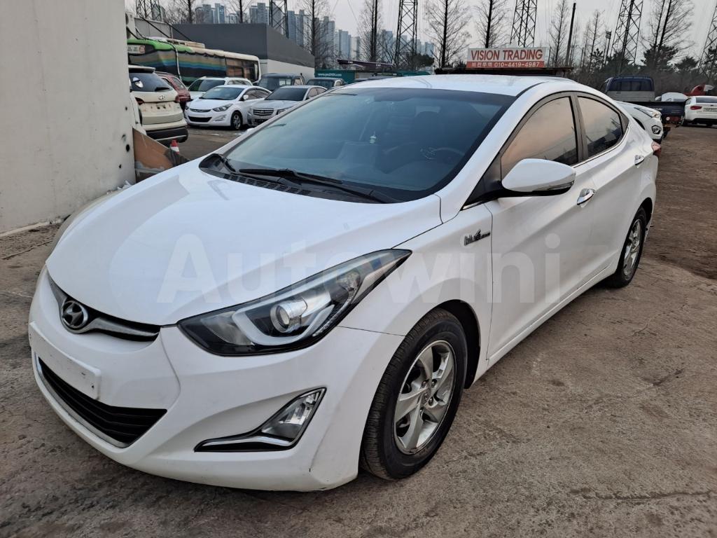 KMHDG41UBEU014430 2014 HYUNDAI AVANTE MD ELANTRA SMARTKEY, NAVI+CAMERA-0