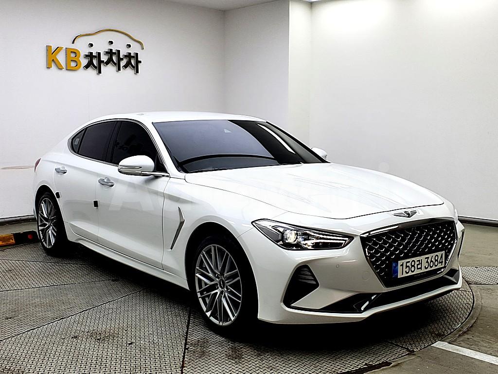 KMTG341ADLU072957 2020 GENESIS G70 ELITE-1