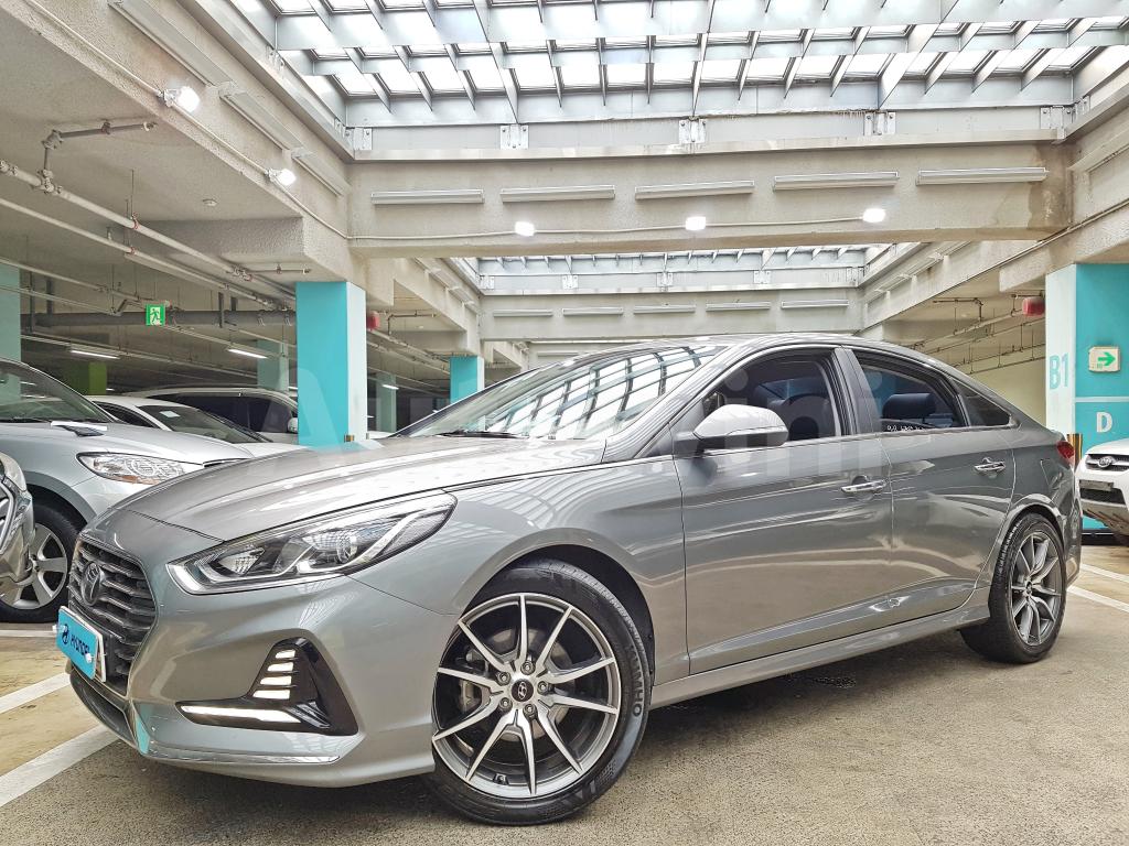 KMHE241AGKA500534 2019 HYUNDAI SONATA RISE NO-ACCIDENT(19R+S*KEY+ANDROID)-0