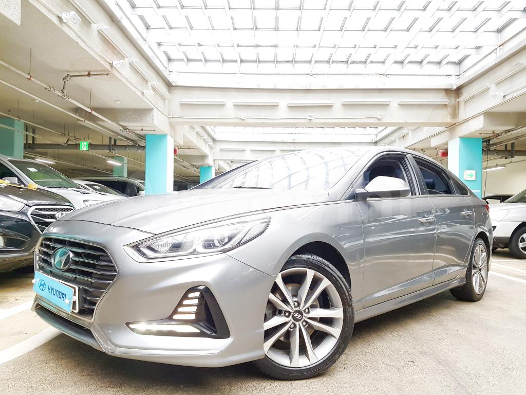 KMHE241AGKA482865 2019 HYUNDAI SONATA RISE NO-ACCIDENT(18R+S*KEY+ANDROID)-0
