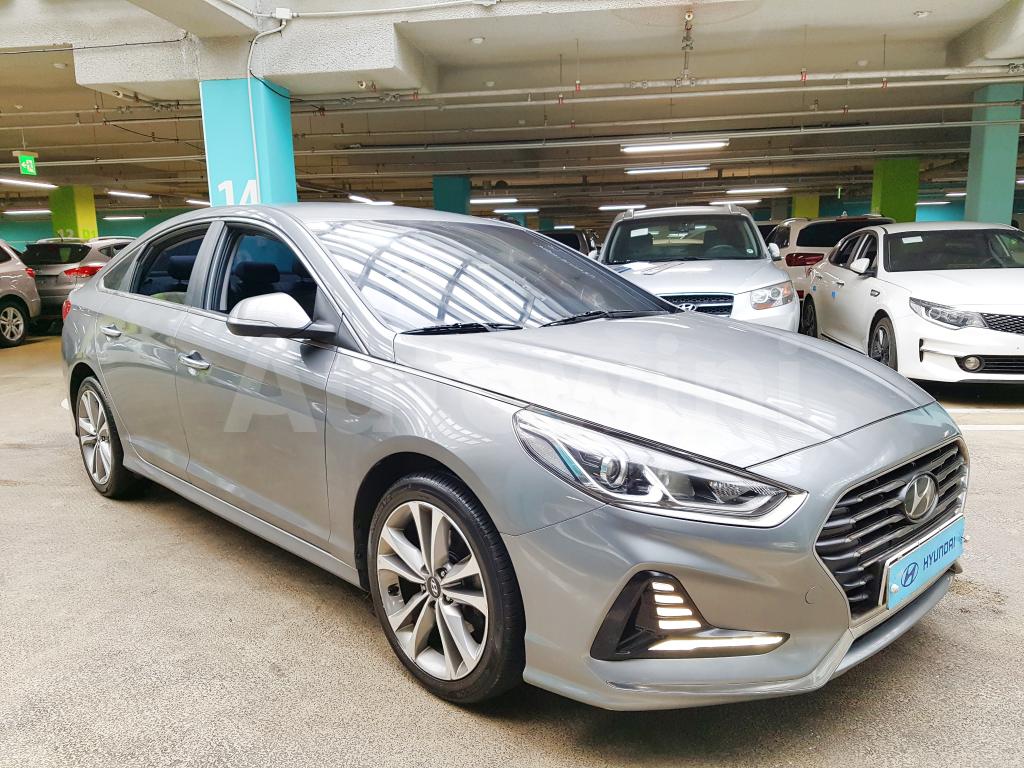 KMHE241AGKA482865 2019 HYUNDAI SONATA RISE NO-ACCIDENT(18R+S*KEY+ANDROID)-3