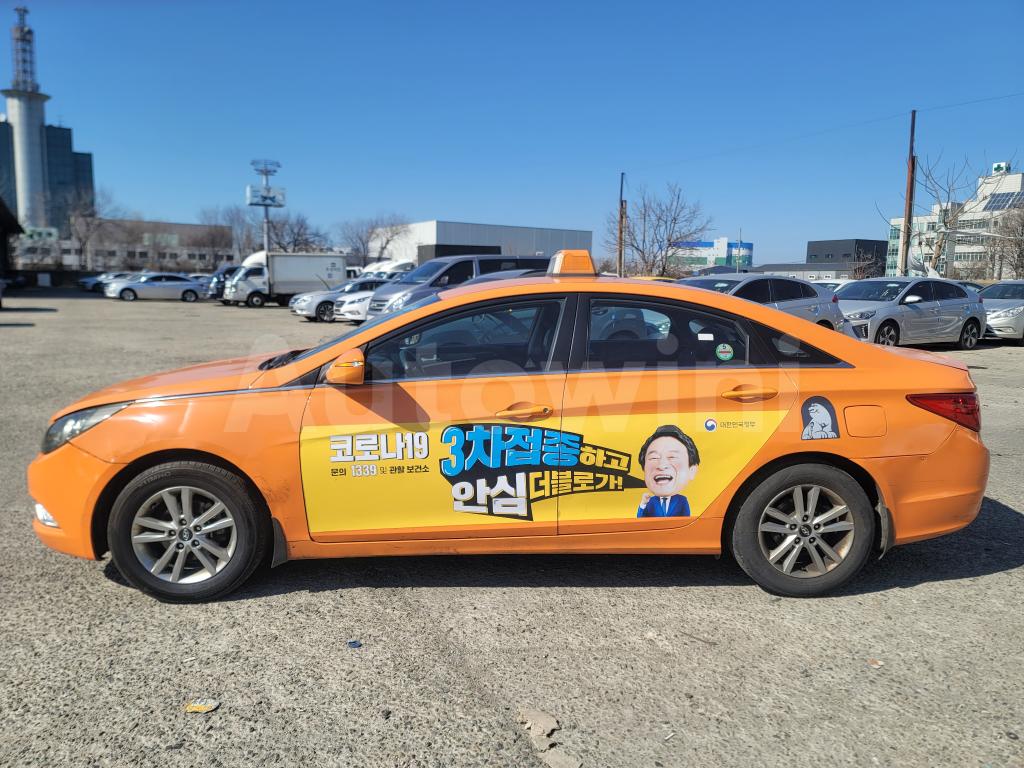 2016 HYUNDAI YF SONATA THE BRILLIANT TAXI AIRBAG LEATHER - 8