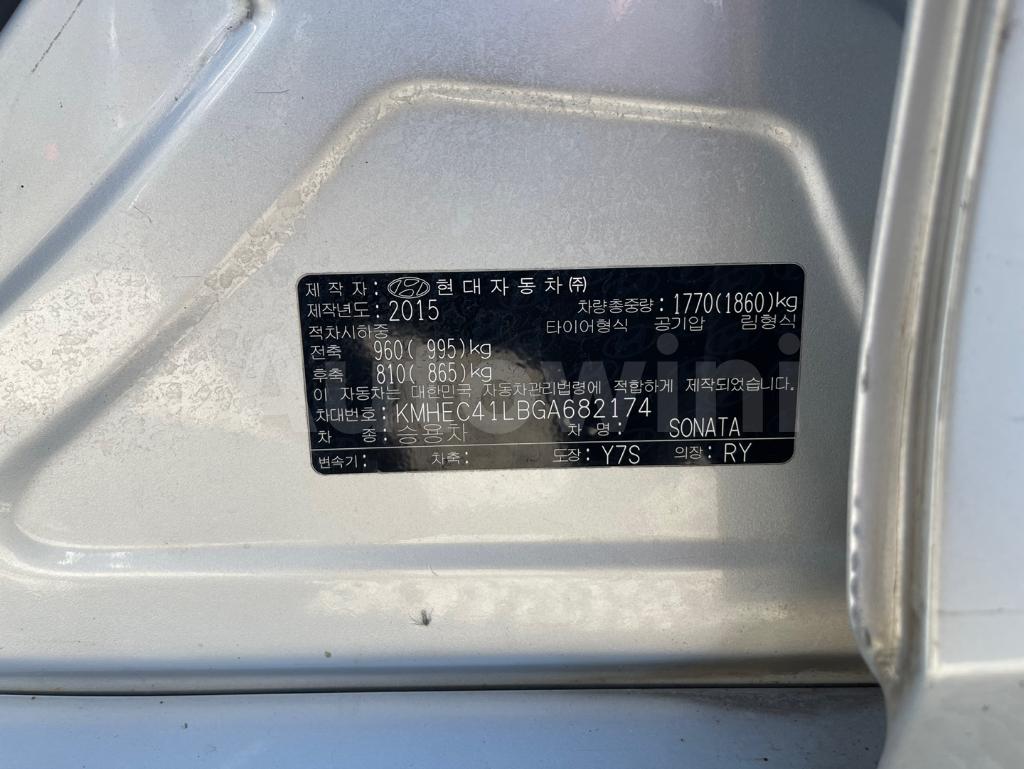 2016 HYUNDAI YF SONATA THE BRILLIANT LPG TAXI - 28