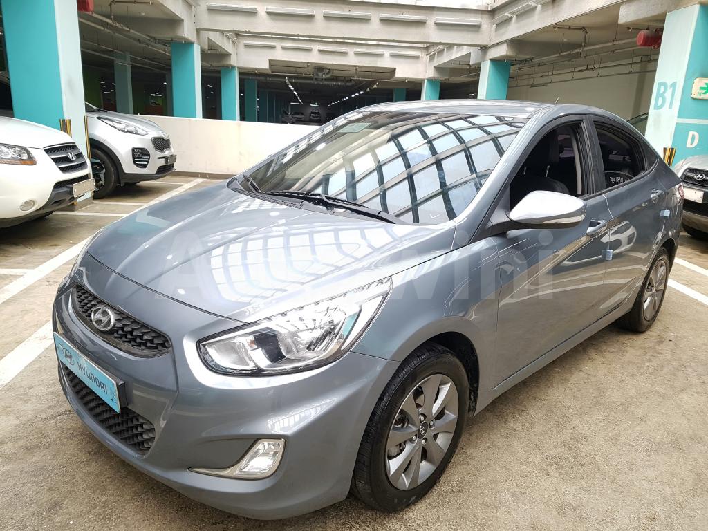 KMHCT41BEKU452782 2019 HYUNDAI ACCENT  G-15R+LED+LEATHER+ANDROID)-1