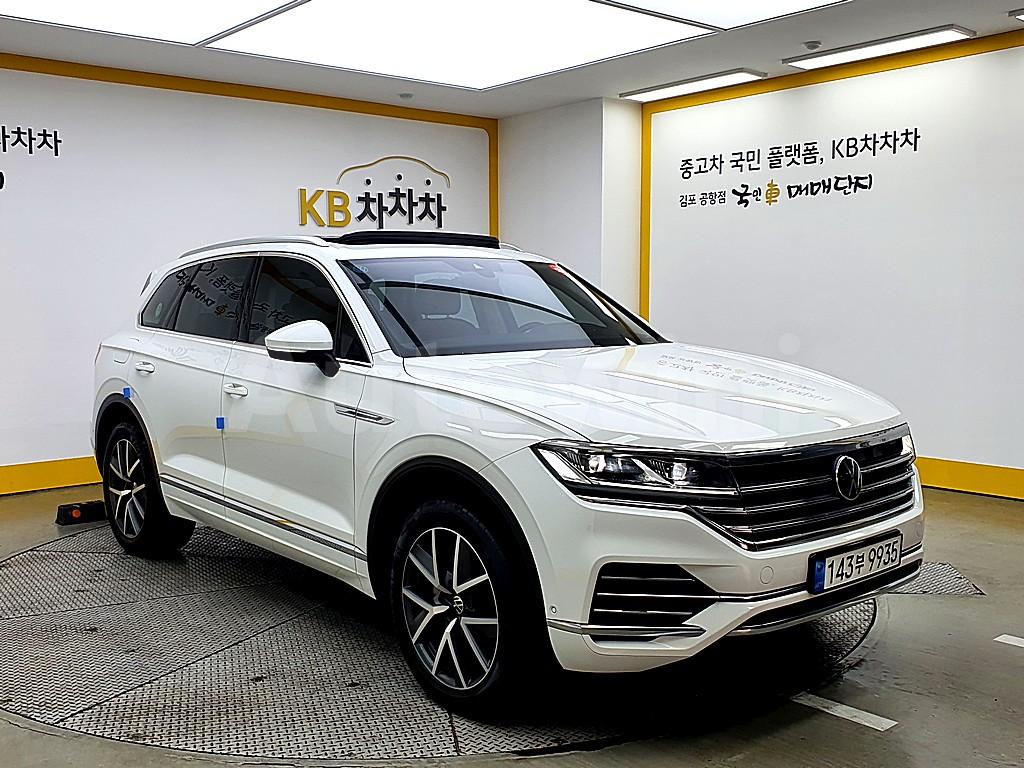 VOLKSWAGEN TOUAREG 2021 Used Cars from ✔️South Korea Vehicle