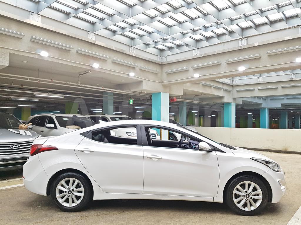 2014 HYUNDAI  AVANTE ELANTRA LPG (16R+LED+ANDROID+LEATHER - 9