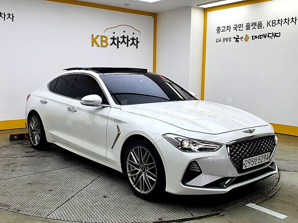 KMTG341ABLU064088 2020 GENESIS G70 2.0T 2WD ELITE-1