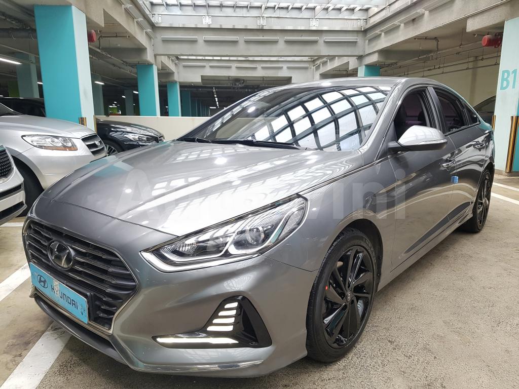 KMHE241AGJA437559 2018 HYUNDAI SONATA RISE D-(N18R+SMART KEY+GPS+LED-1