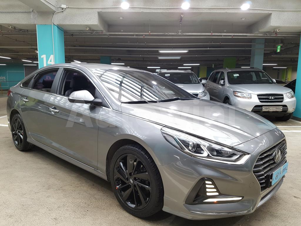 KMHE241AGJA437559 2018 HYUNDAI SONATA RISE D-(N18R+SMART KEY+GPS+LED-3