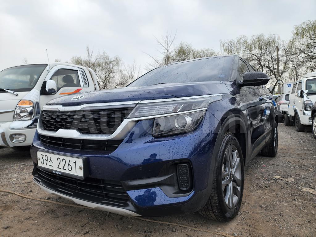KNAER812GLK004483 2021 KIA SELTOS (N.ACC+S.KEY+ORIGINAL MILEAGE)-0