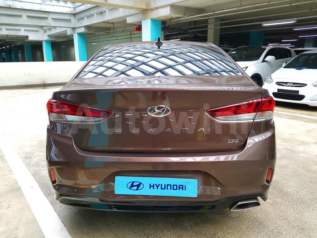 KMHE341AGJA416445 2018 HYUNDAI SONATA RISE NO-ACCIDENT(19R+S*KEY+FULLAUTO-5