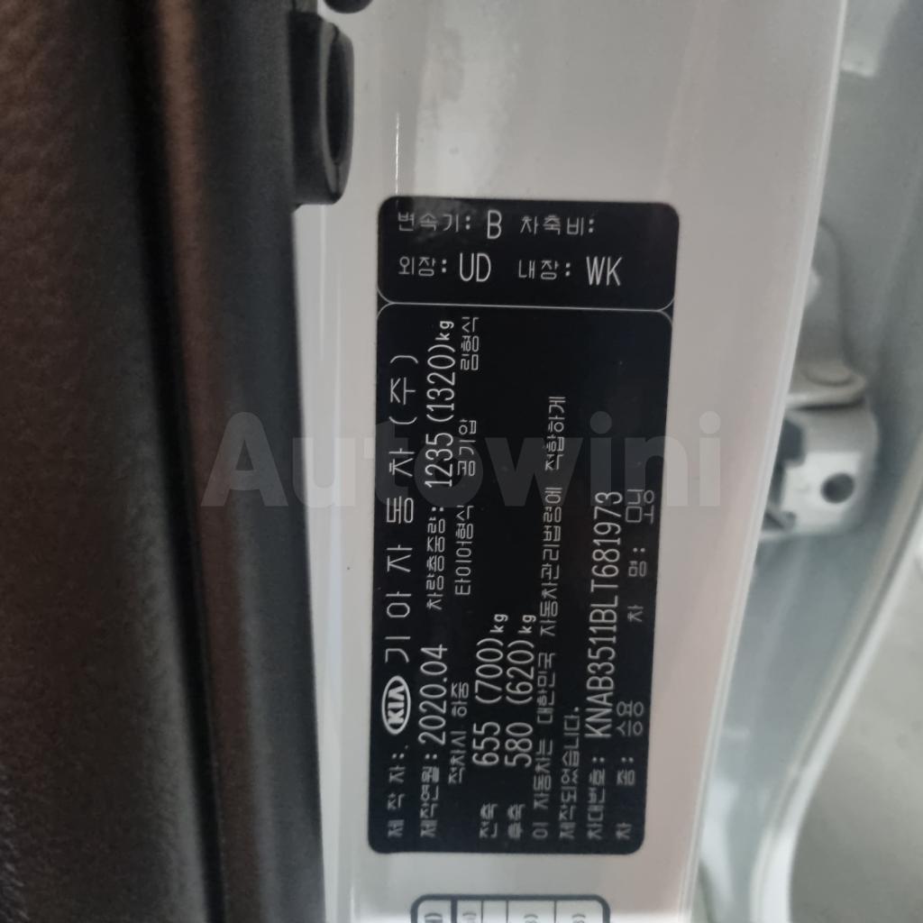 2020 KIA  MORNING JA  REAL.MILEAGE REAL.CAM - 36