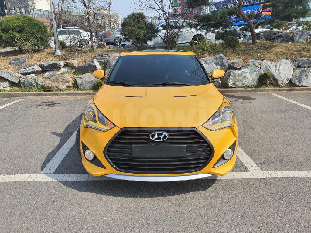 KMHTE61DBCU007294 2012 HYUNDAI VELOSTER TURBO (18R+PANORAMA+BUTTON START)-1