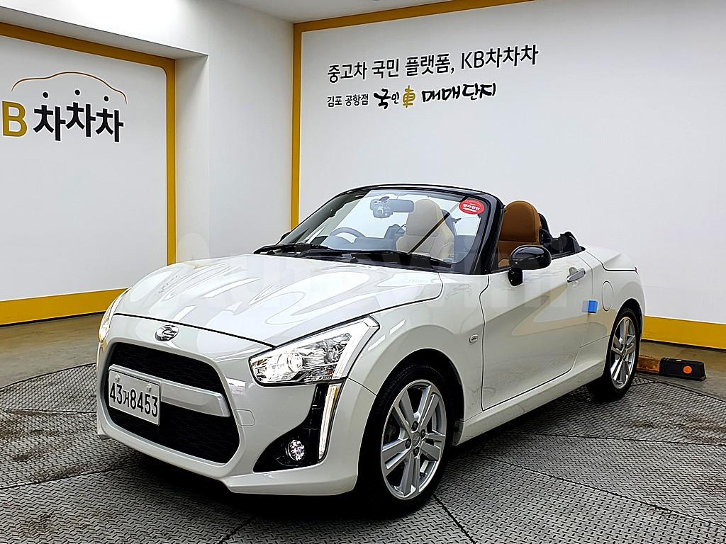 KL90F3C6GFK2ZA018   ?RE-CARVED VIN NUMBER  BUYERS NEED TO CHECK IF RE-CARVED VIN NUMBERS ARE ALLOWED IN THEIR COUNTRY TO AVOID CUSTOMS ISSUES BEFORE BOOKING. 2015 DAIHATSU COPEN CONVERTIBLE-0
