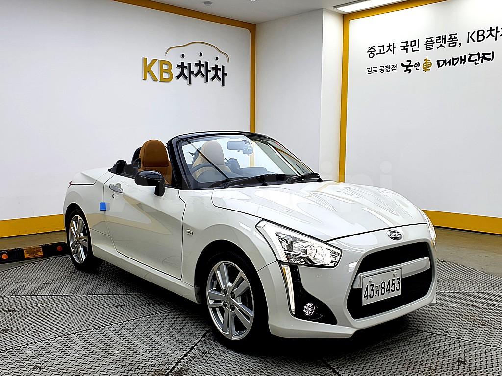 KL90F3C6GFK2ZA018   ?RE-CARVED VIN NUMBER  BUYERS NEED TO CHECK IF RE-CARVED VIN NUMBERS ARE ALLOWED IN THEIR COUNTRY TO AVOID CUSTOMS ISSUES BEFORE BOOKING. 2015 DAIHATSU COPEN CONVERTIBLE-1