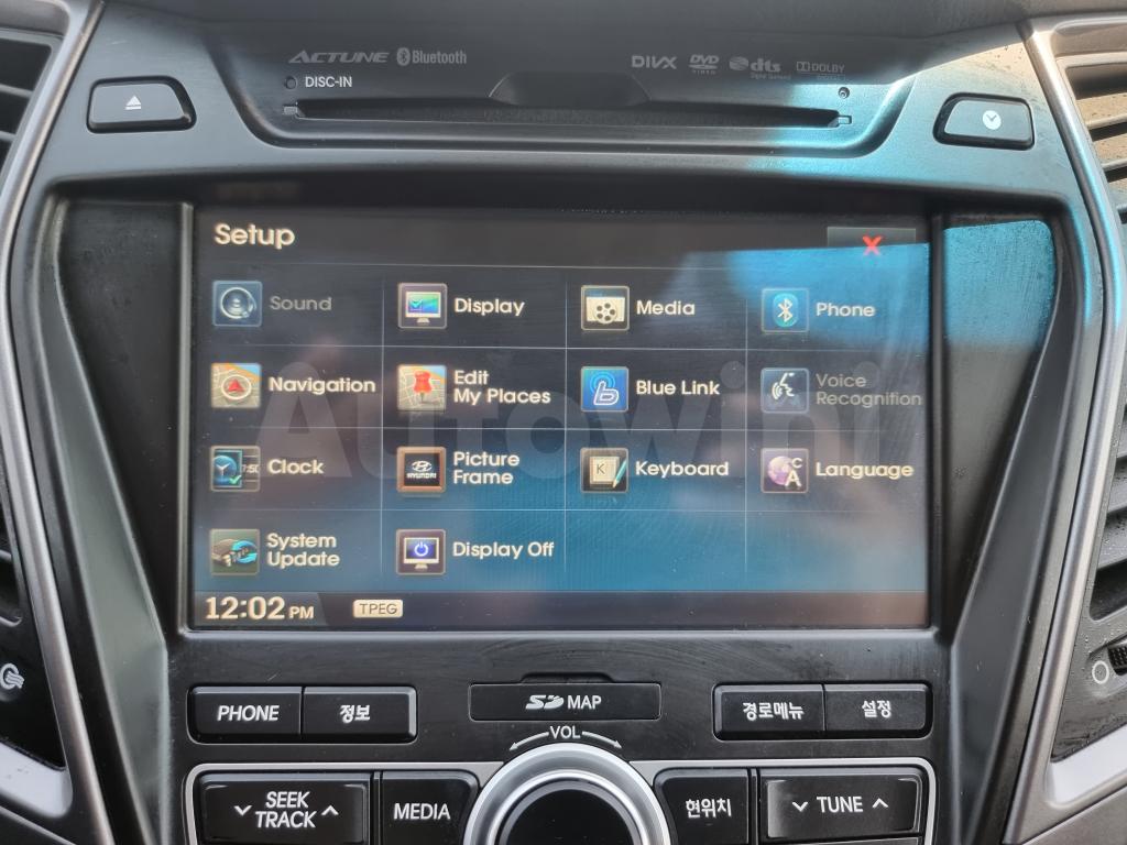 2014 HYUNDAI MAXCRUZ 4WD + FULL OPTION/BROWN SEAT - 34