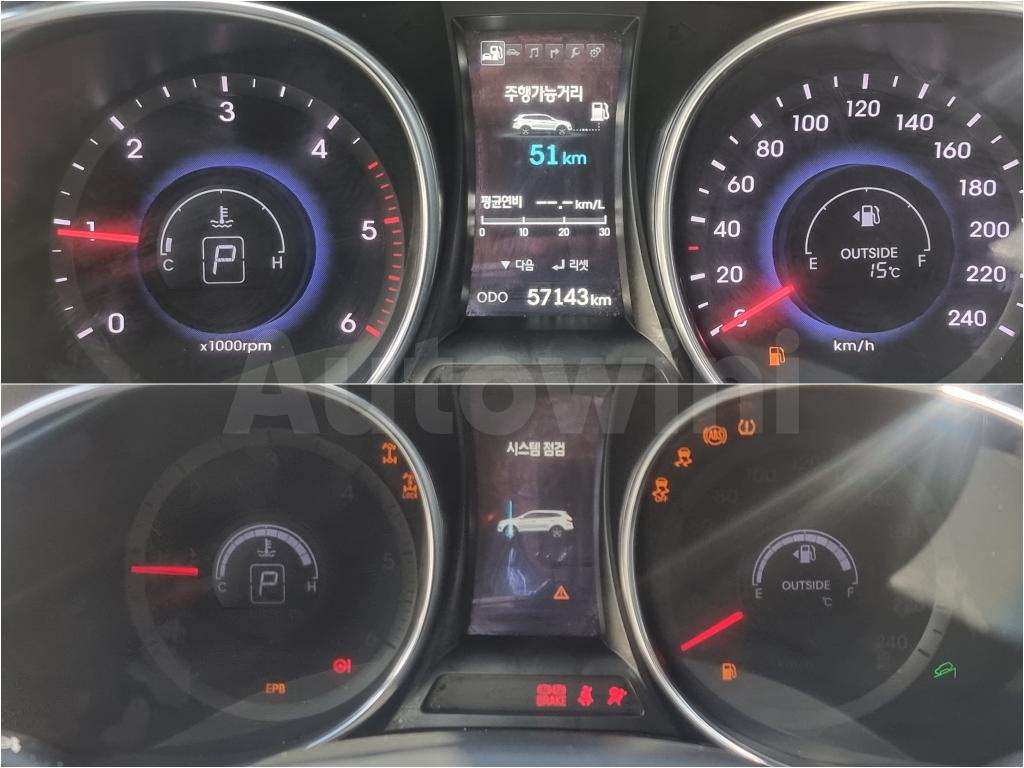2014 HYUNDAI MAXCRUZ 4WD + FULL OPTION/BROWN SEAT - 50