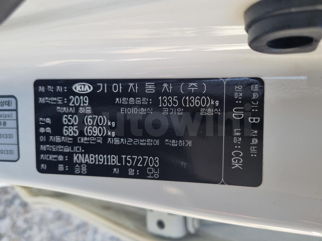 2020 KIA  MORNING JA  GASOLINE LEATHER ORIGINAL MILE - 56
