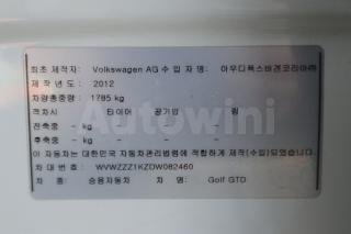 2013 VOLKSWAGEN GOLF 6GEN GTD+FULL+NO ACCIDENT+A GRADE - 17