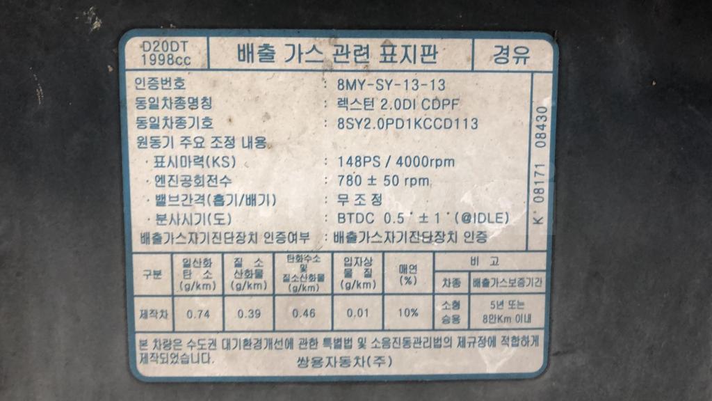 2011 SSANGYONG SUPER REXTON NAVIGATOR+CAMERA+4WD - 48