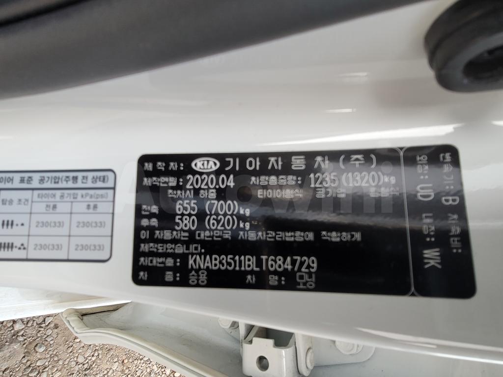 2020 KIA  MORNING JA  GASOLINE / ABS / S-KEY - 35